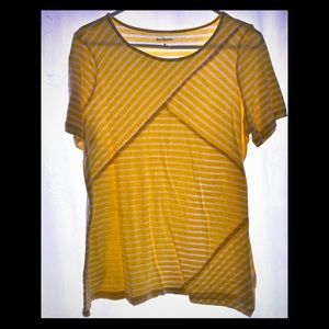 Yellow Kim Rogers top